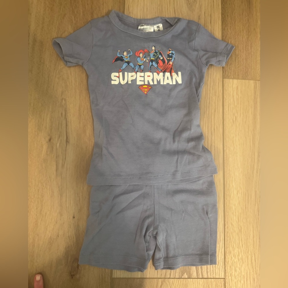 H&M Superman Kids Pajama Set - Blue
